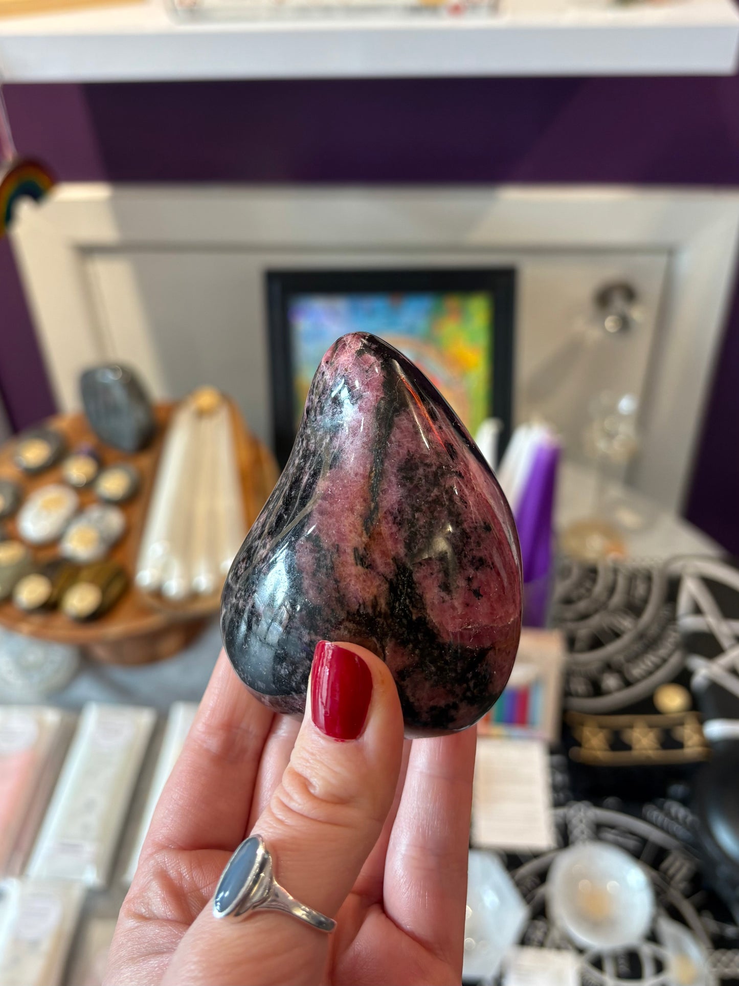 Freeform Rhodonite #1