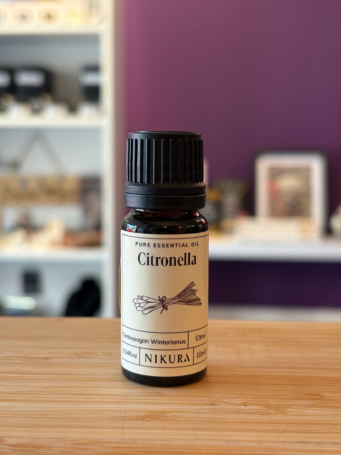 Pure Essential Oil 10ml - Citronella