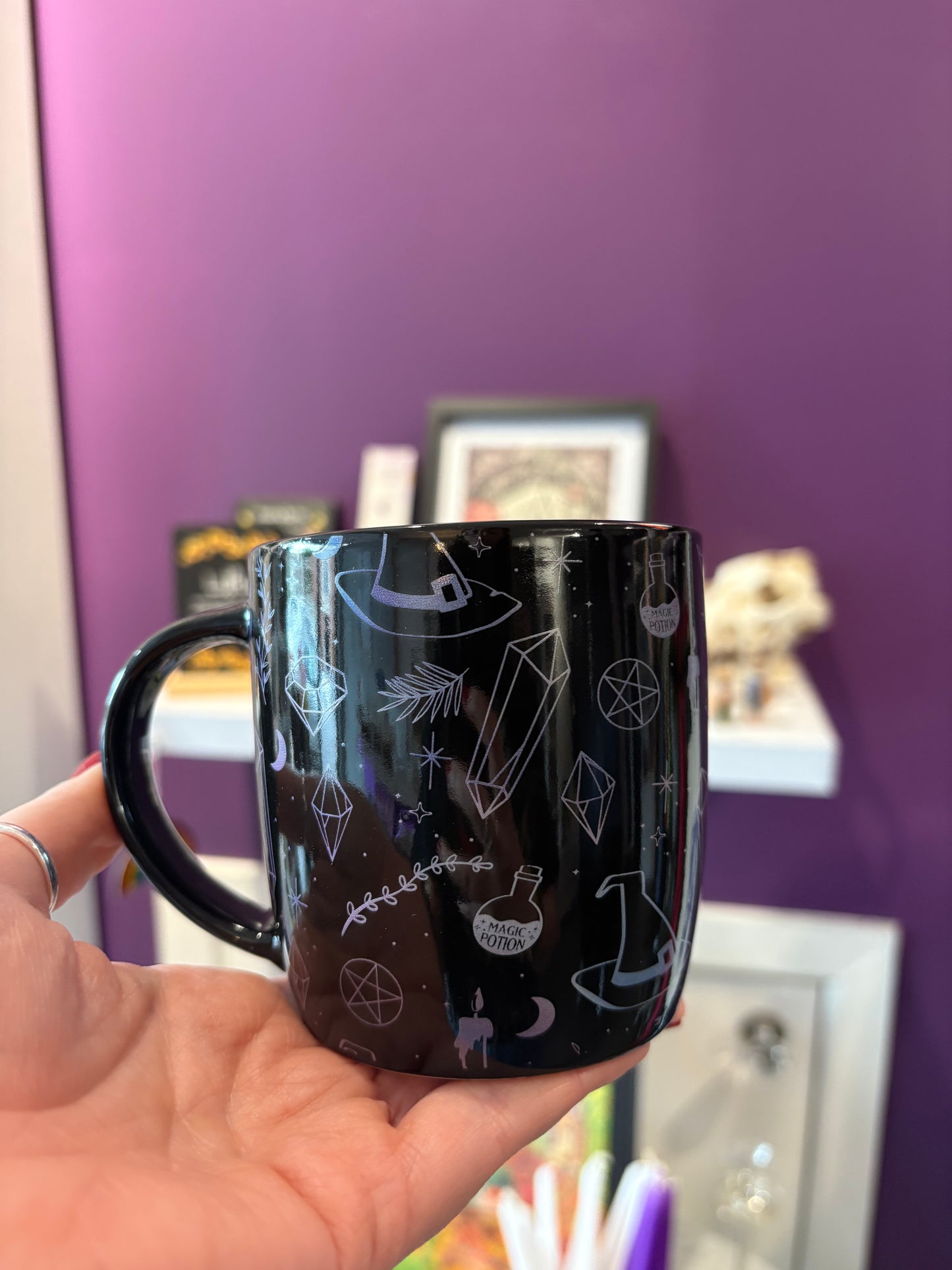 Crystal Witch Print Mug
