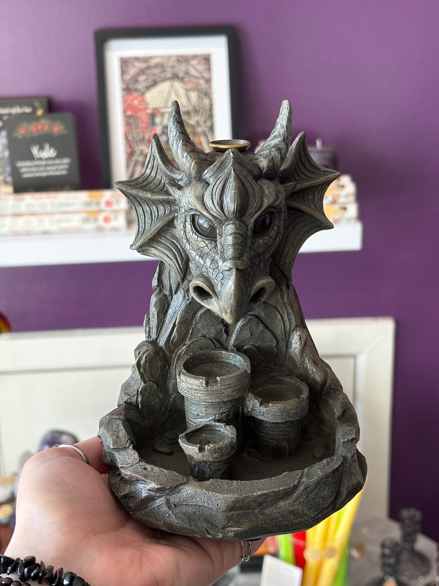 Grey Dragon Backflow Burner