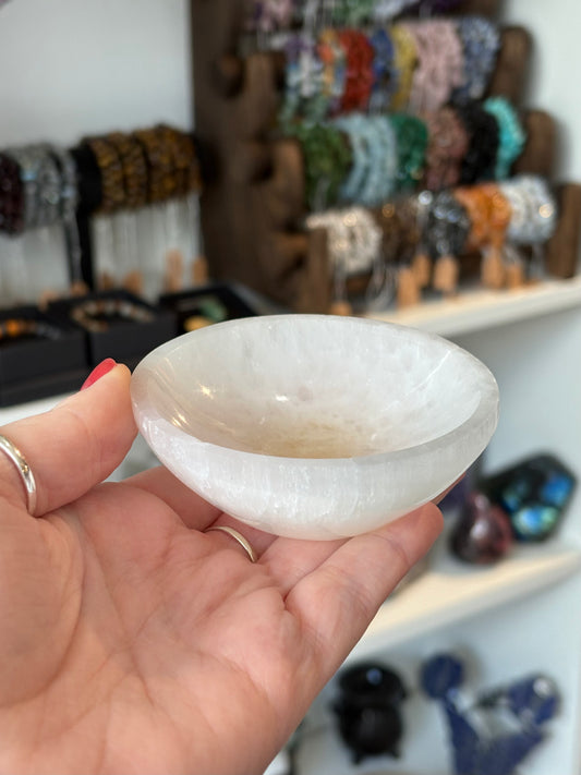 Selenite Bowl #1 - 8cm