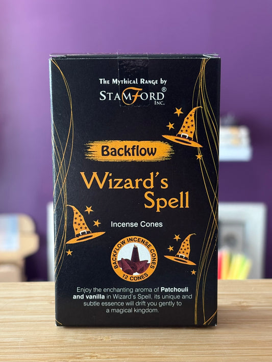 Wizard’s Spell Incense Cones - Box of x12 Cones
