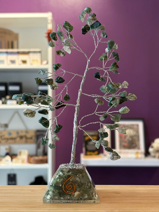 Gemstone Tree - Moss Agate