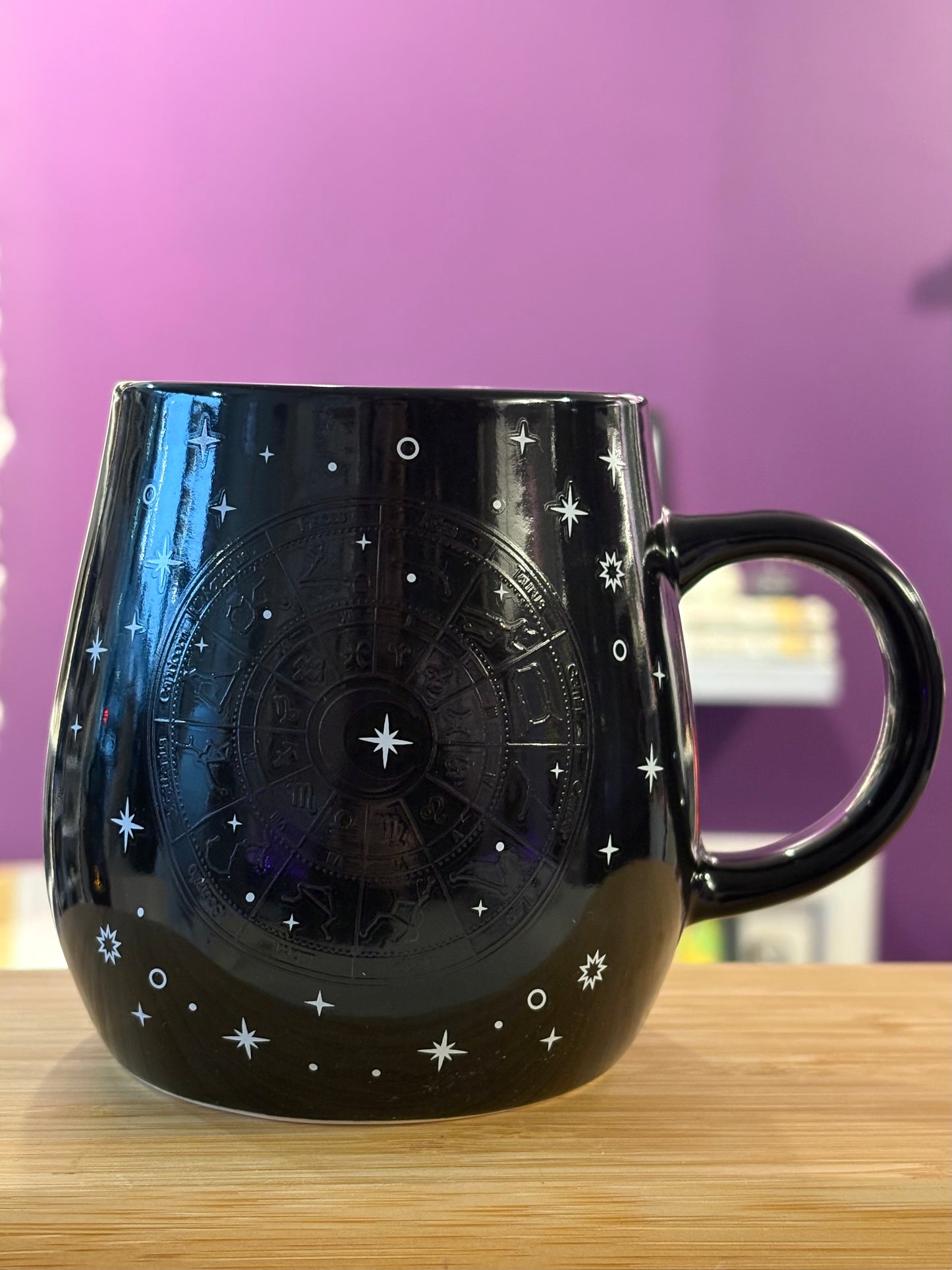 Astrology Wheel Heat Change Mug