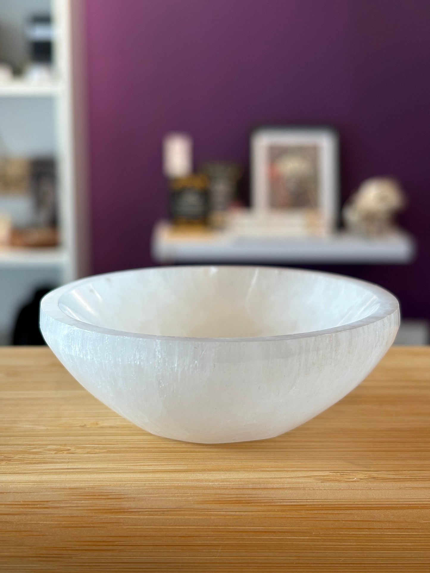 Selenite Bowl #1 - 8cm