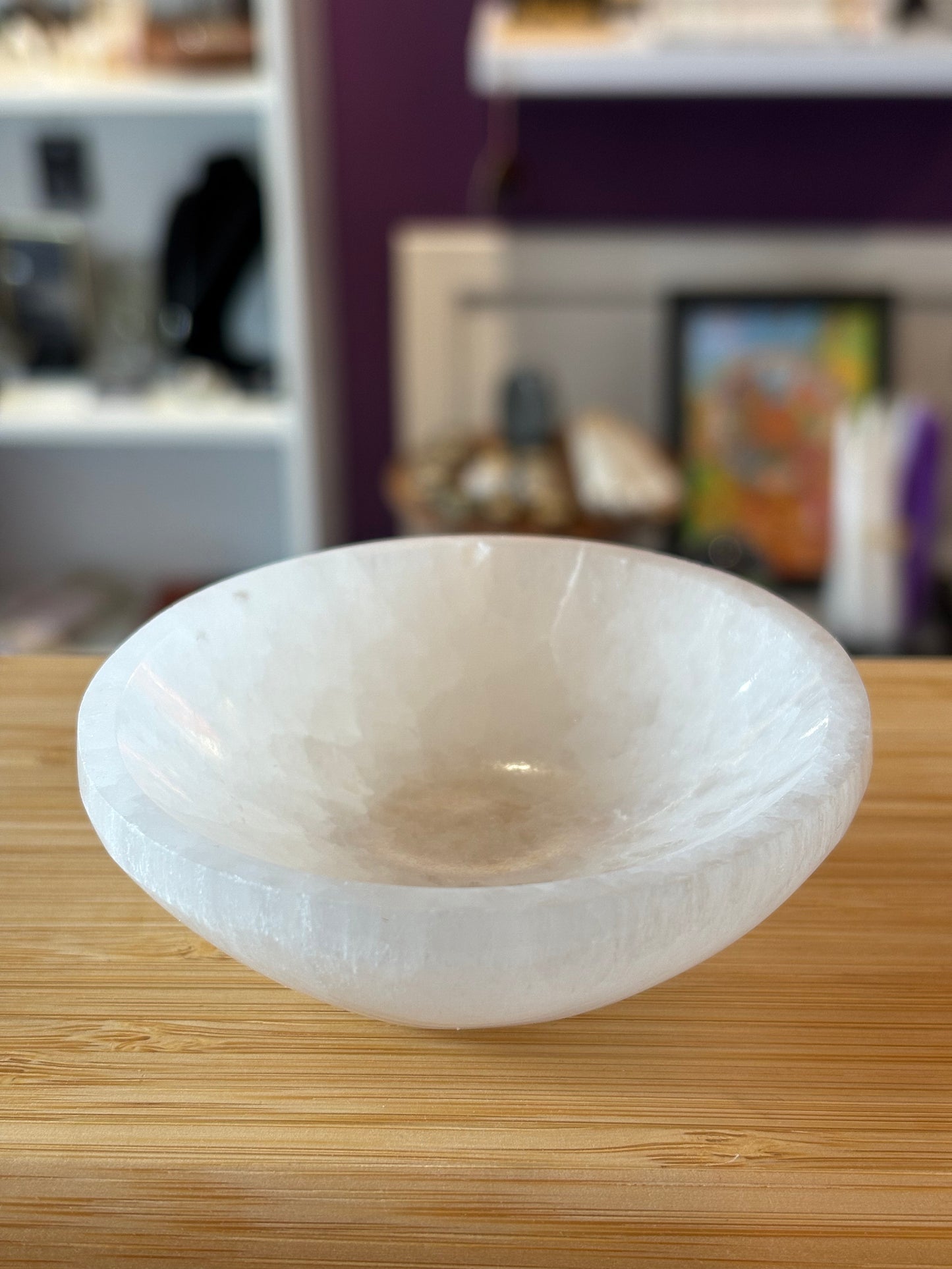 Selenite Bowl #1 - 8cm