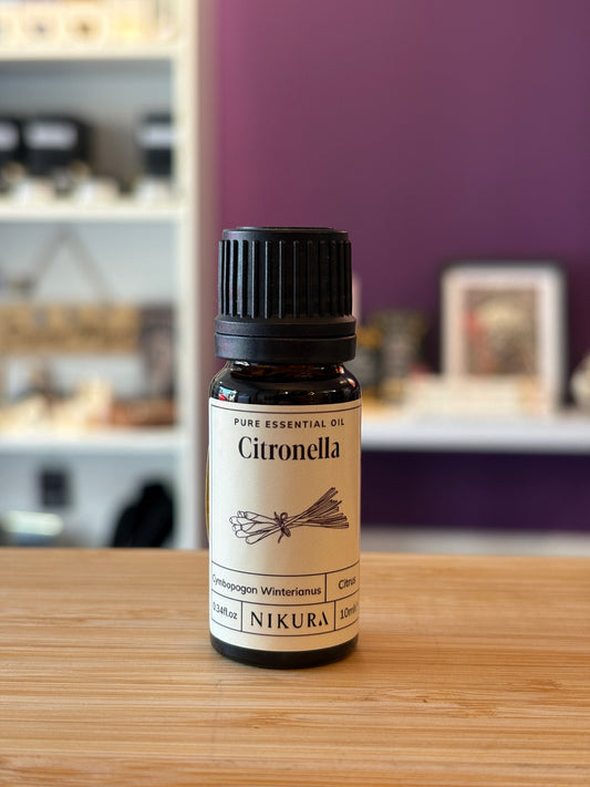 Pure Essential Oil 10ml - Citronella