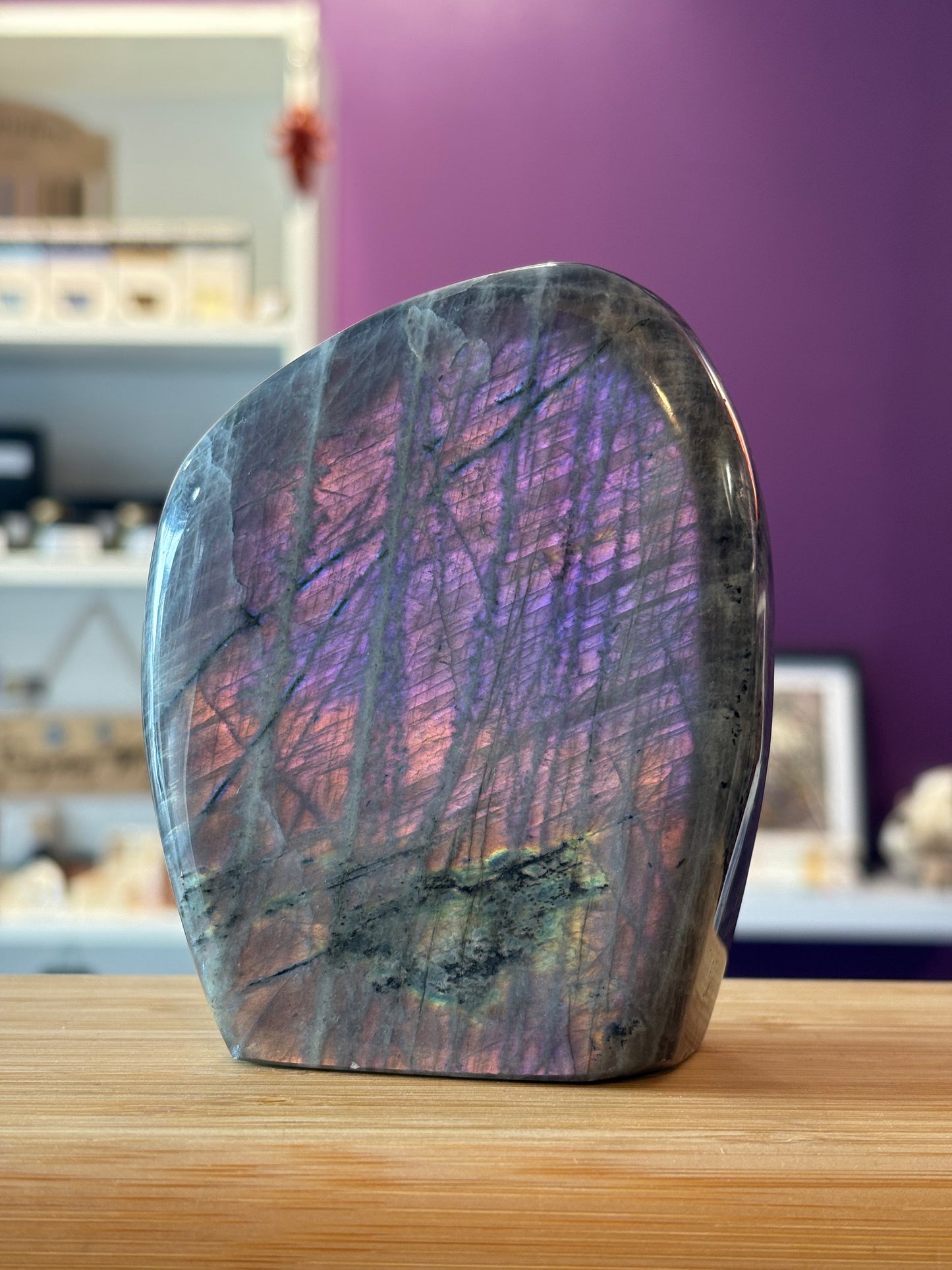 Freeform Purple Labradorite