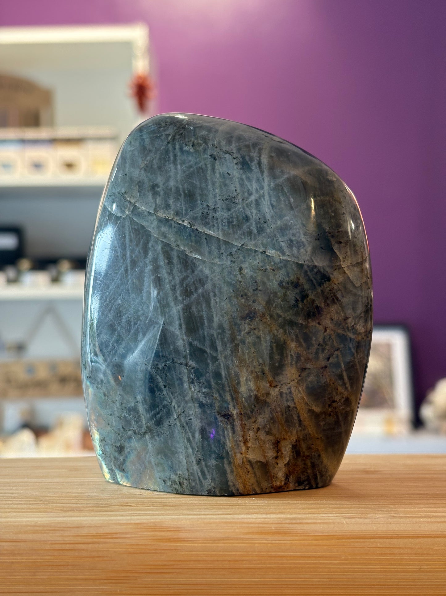 Freeform Purple Labradorite