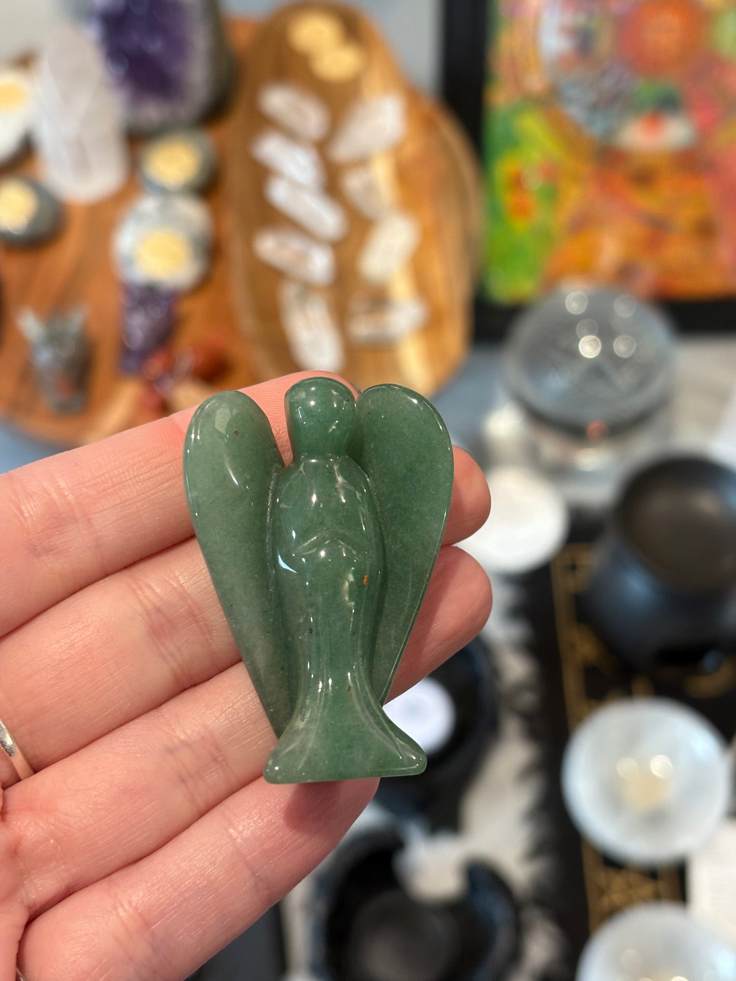Green Aventurine Angel (50mm)