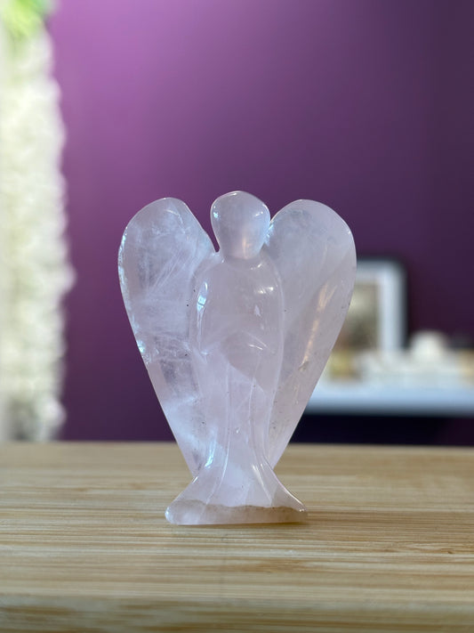 Rose Quartz Angel (50mm)