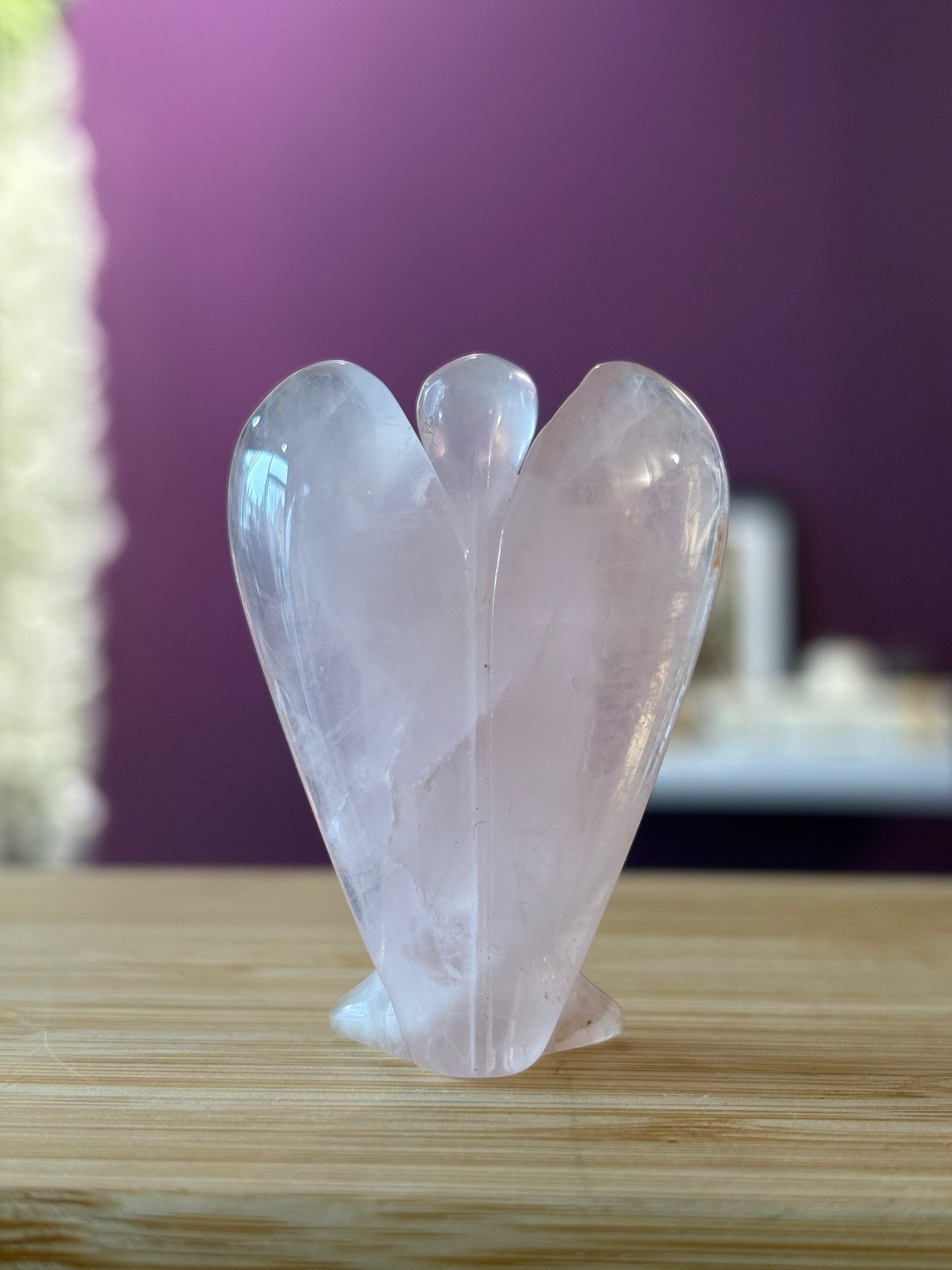 Rose Quartz Angel (50mm)