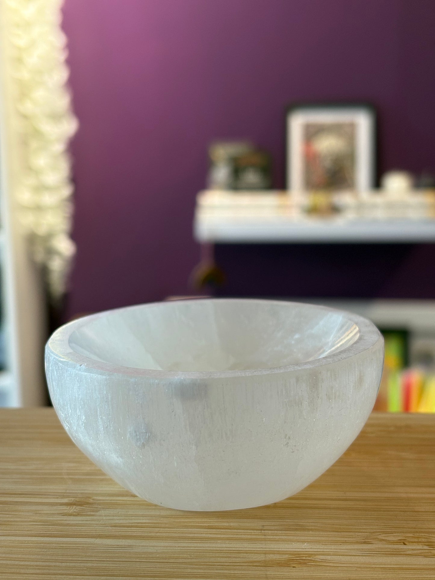Selenite Bowl #2 - 8cm