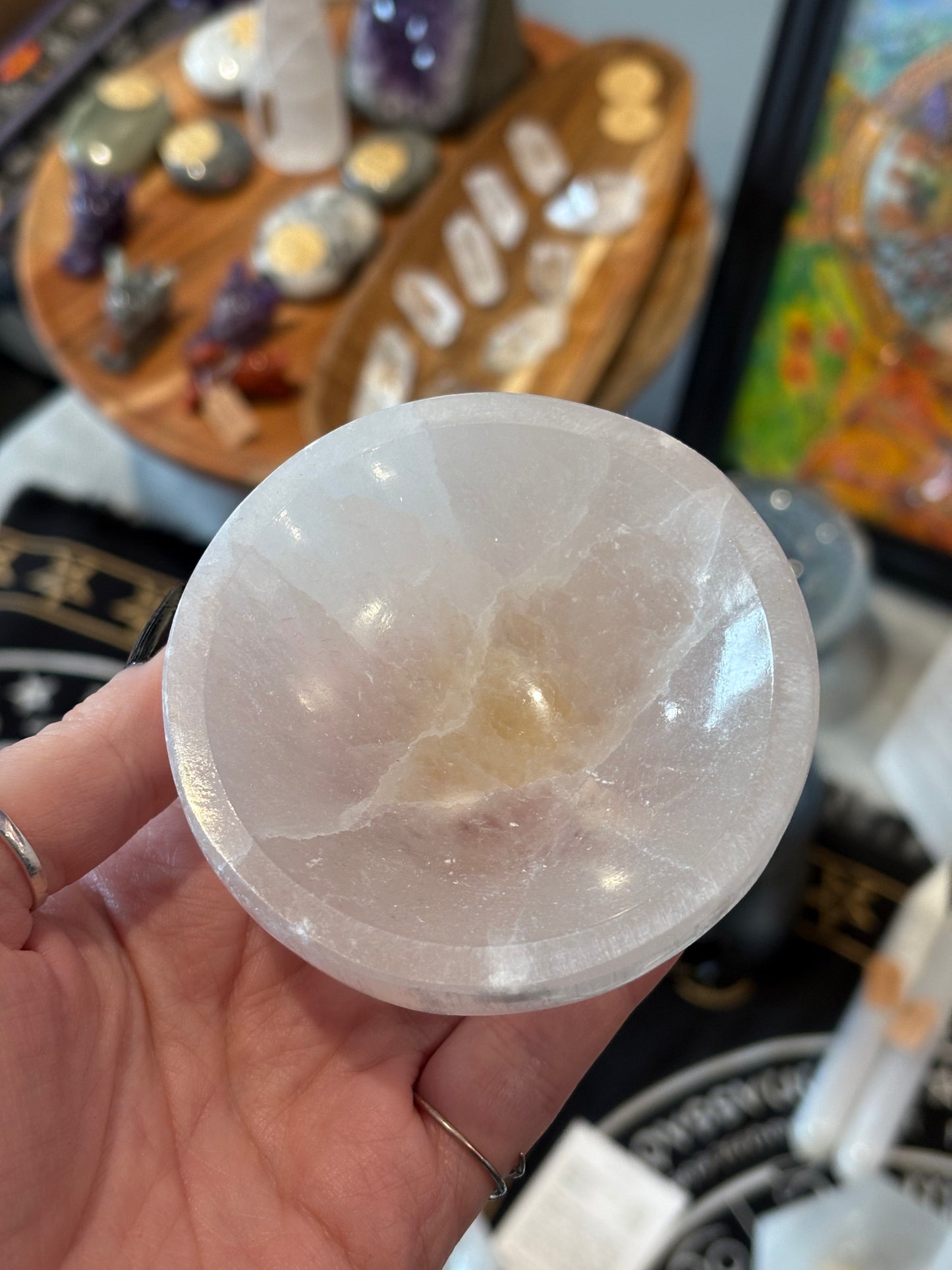 Selenite Bowl #2 - 8cm
