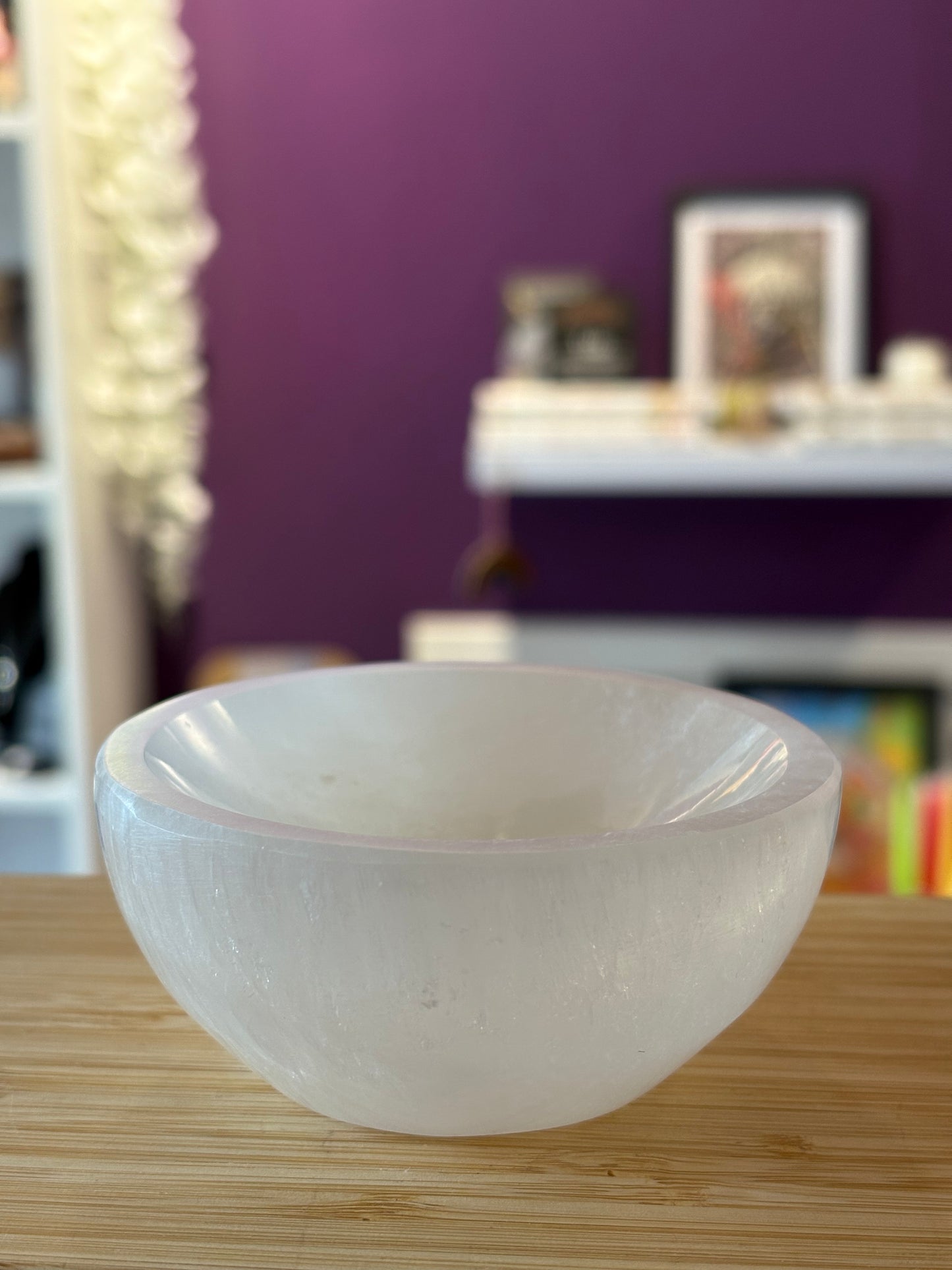 Selenite Bowl #3 - 8cm