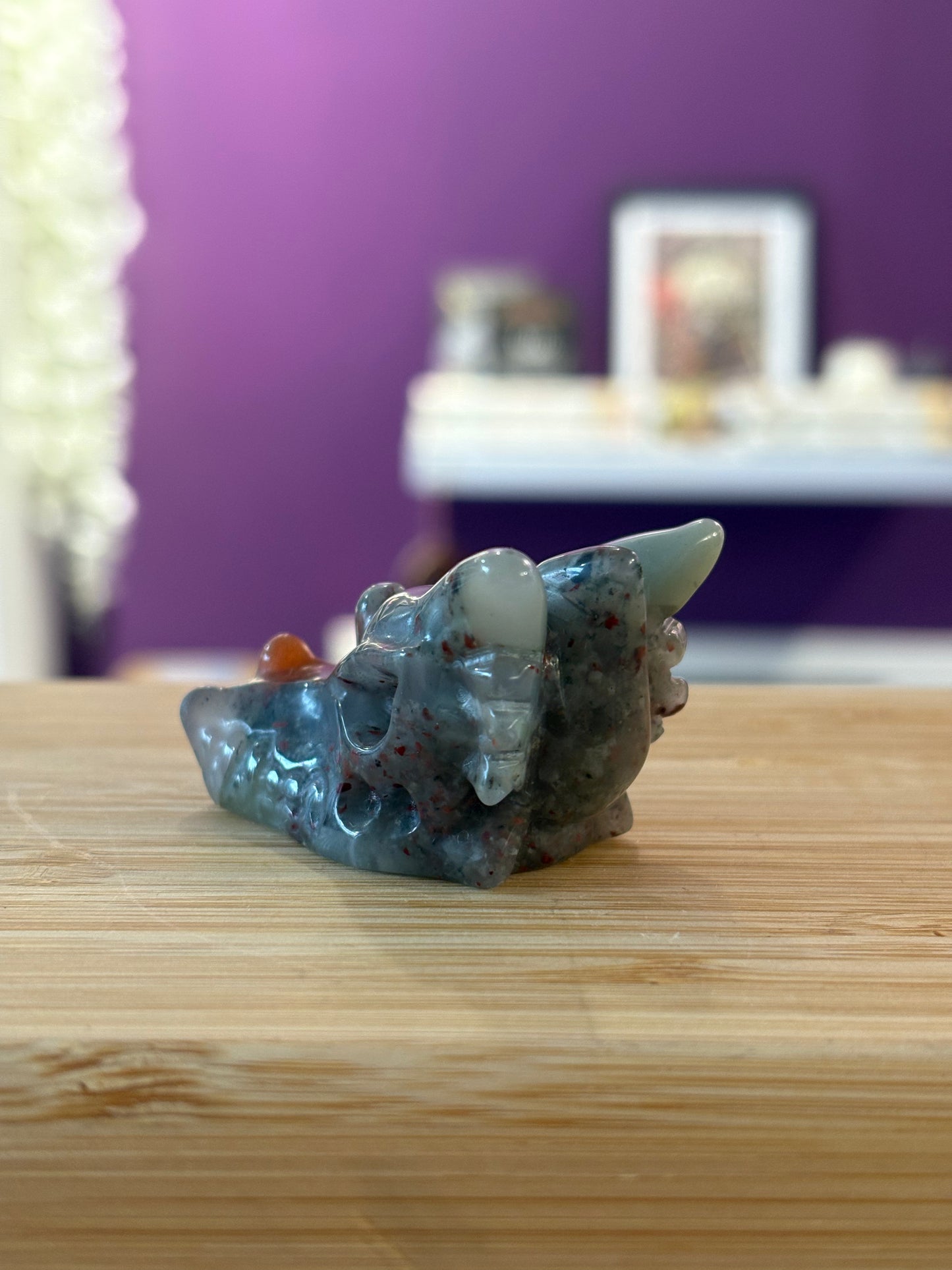 Bloodstone Dragon Head