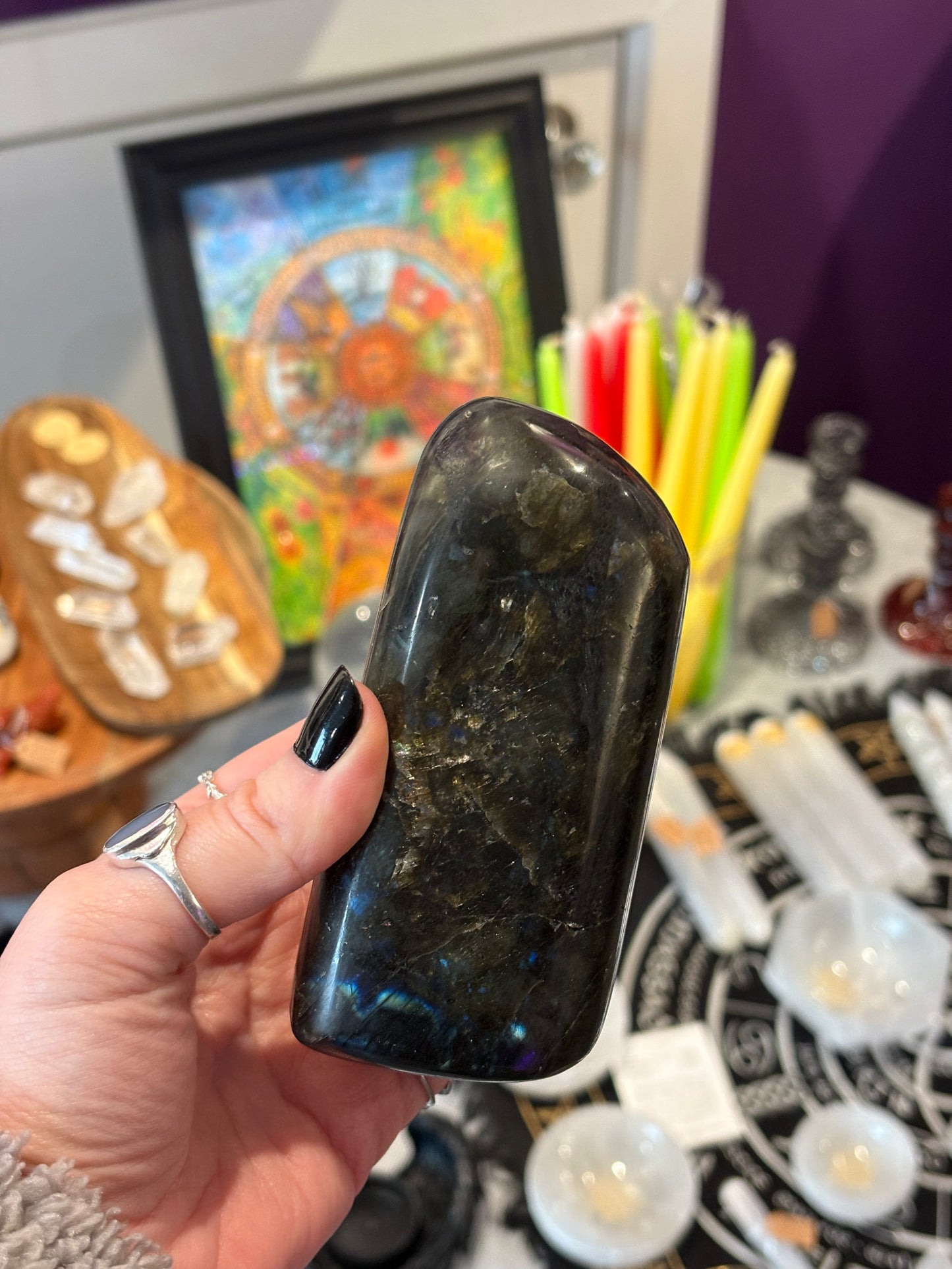 Labradorite Freeform #2 (Dark Stone)