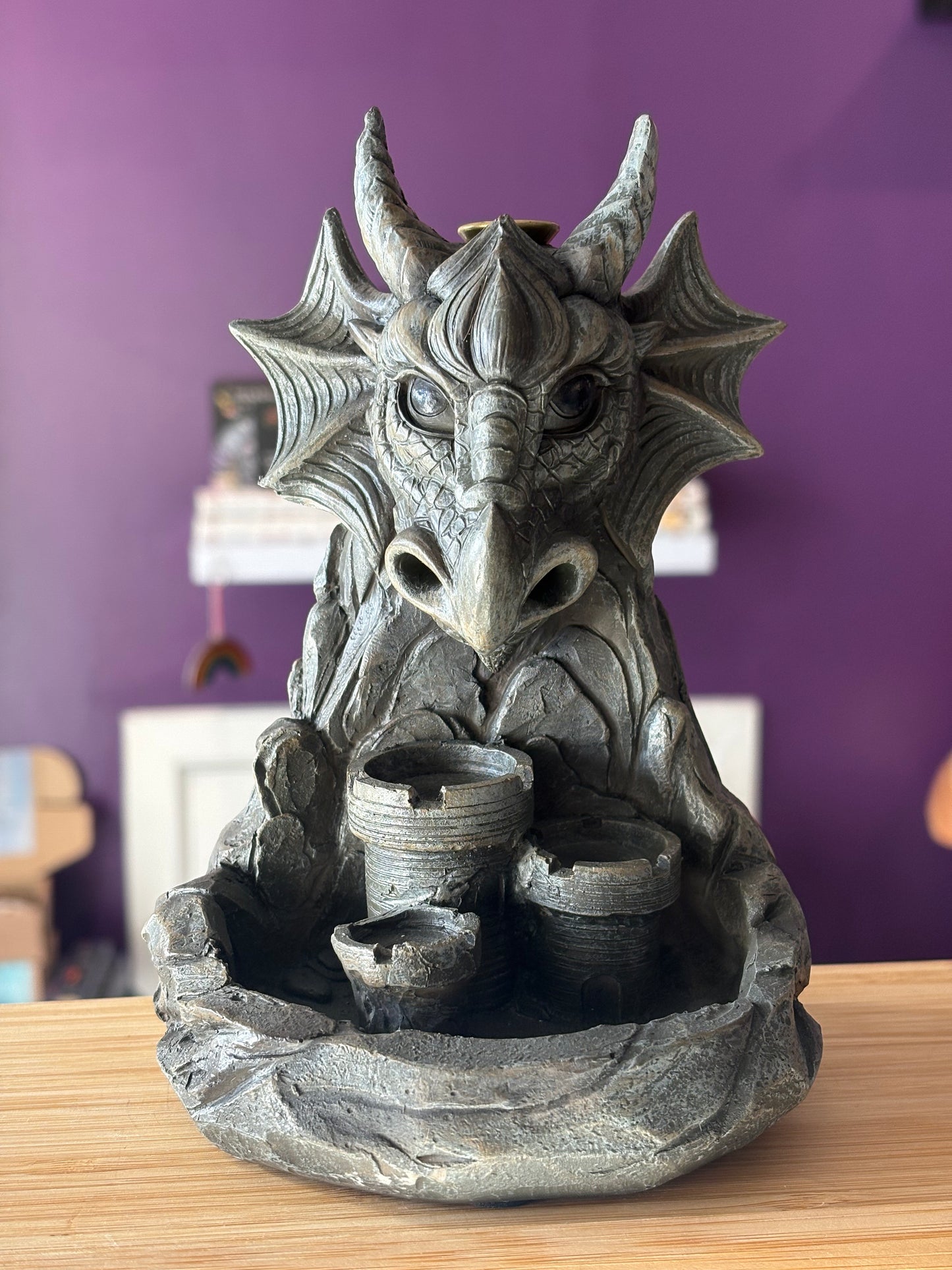 Grey Dragon Backflow Burner