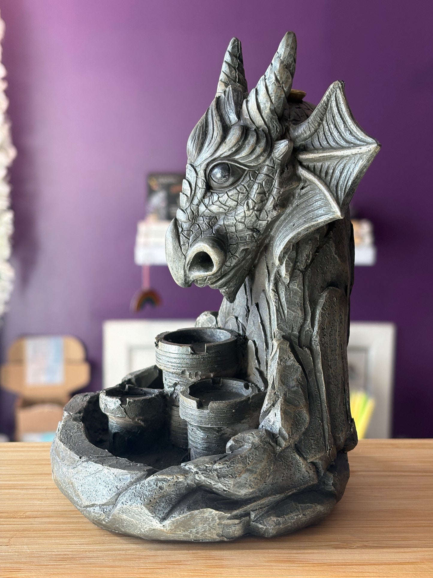 Grey Dragon Backflow Burner