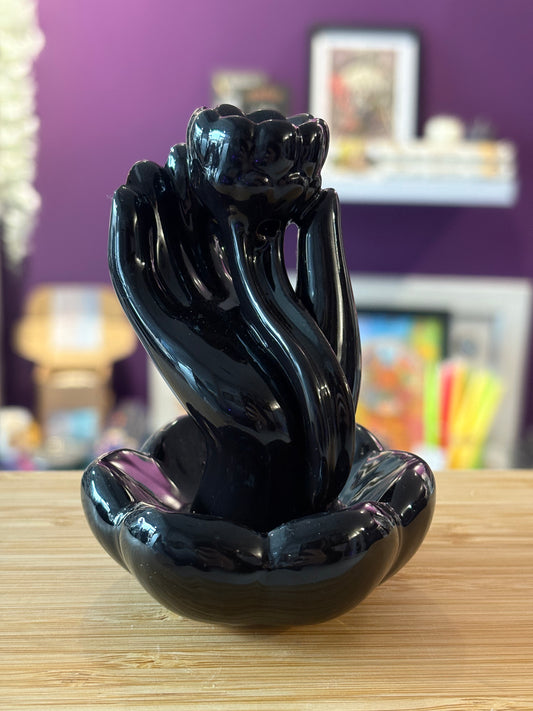 Hand & Flower Backflow Burner