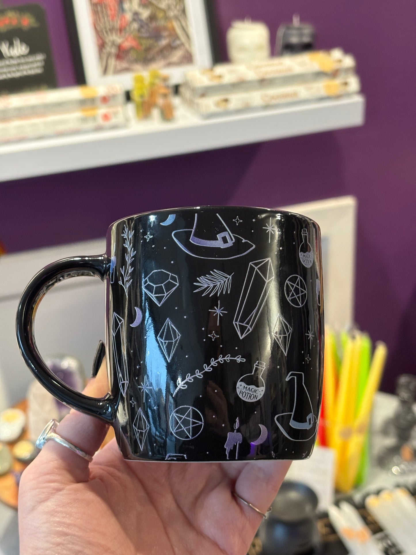 Crystal Witch Print Mug