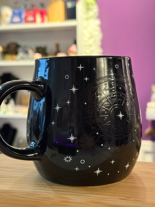 Astrology Wheel Heat Change Mug