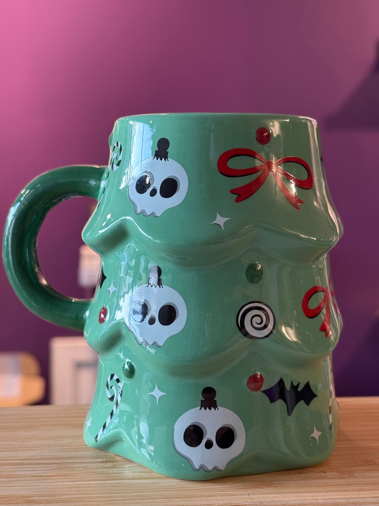 Spooky Christmas Tree Mug