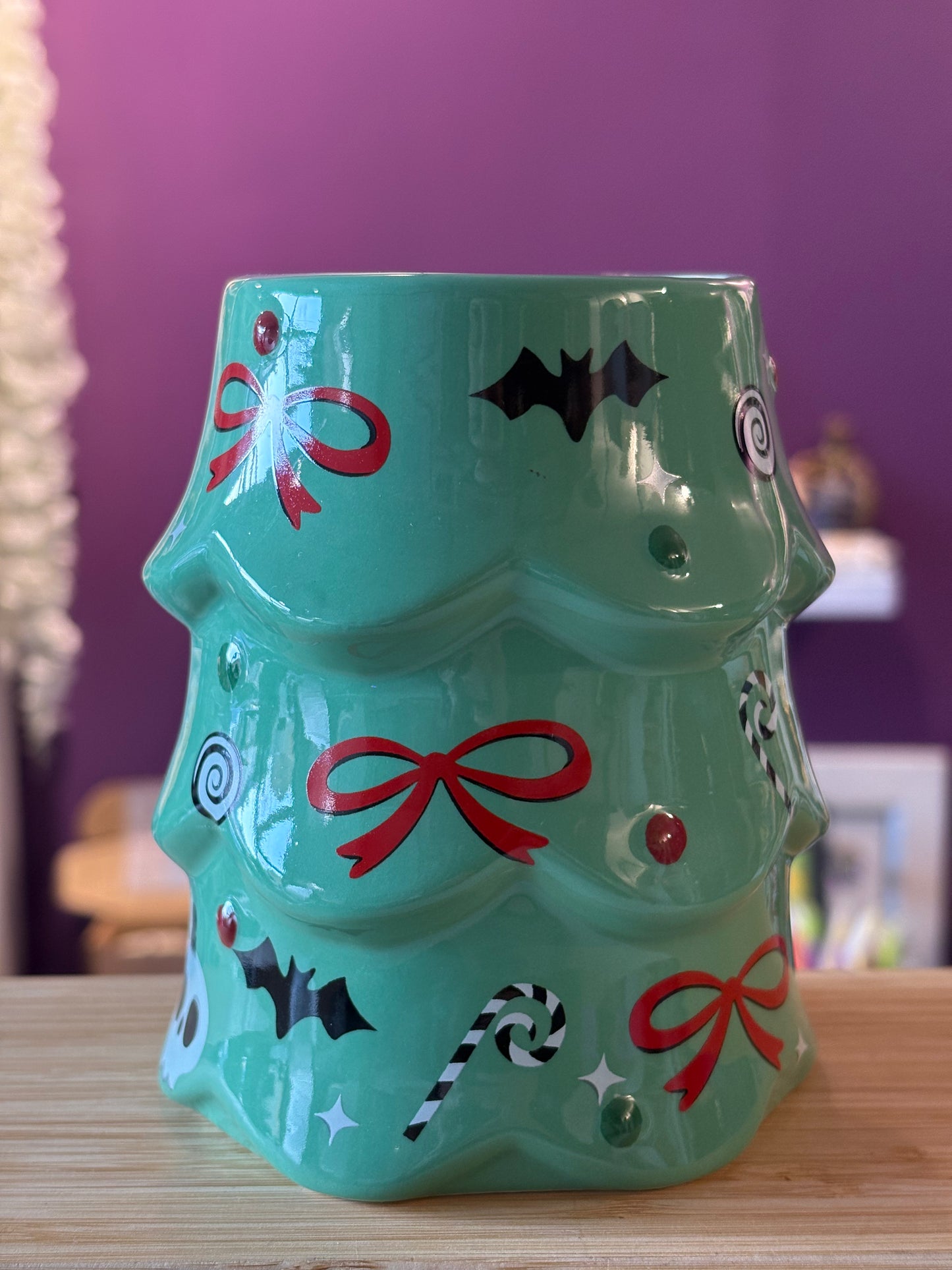 Spooky Christmas Tree Mug