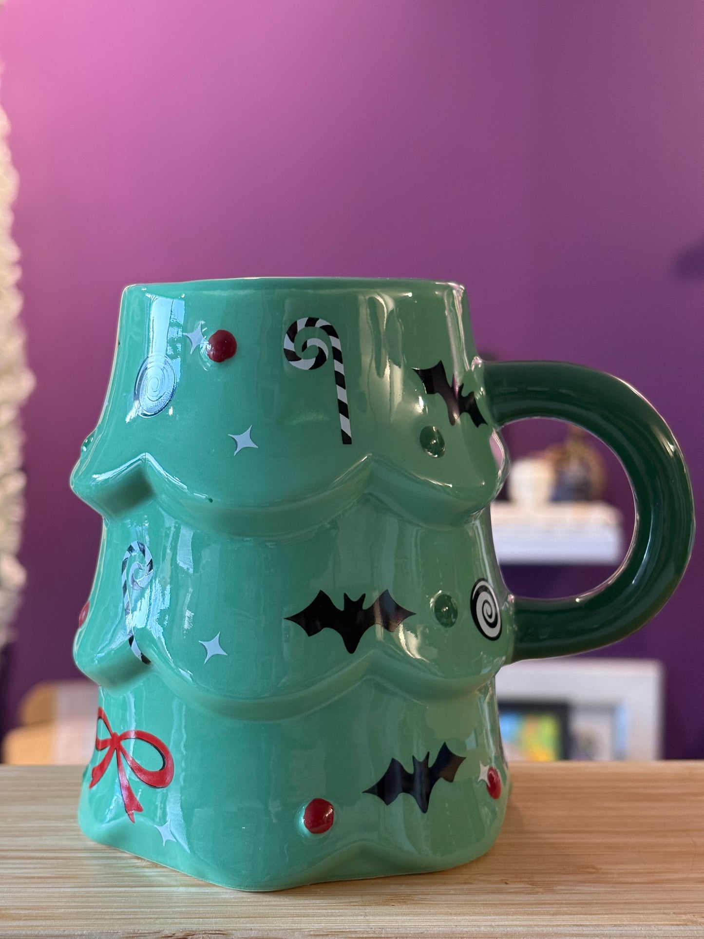Spooky Christmas Tree Mug